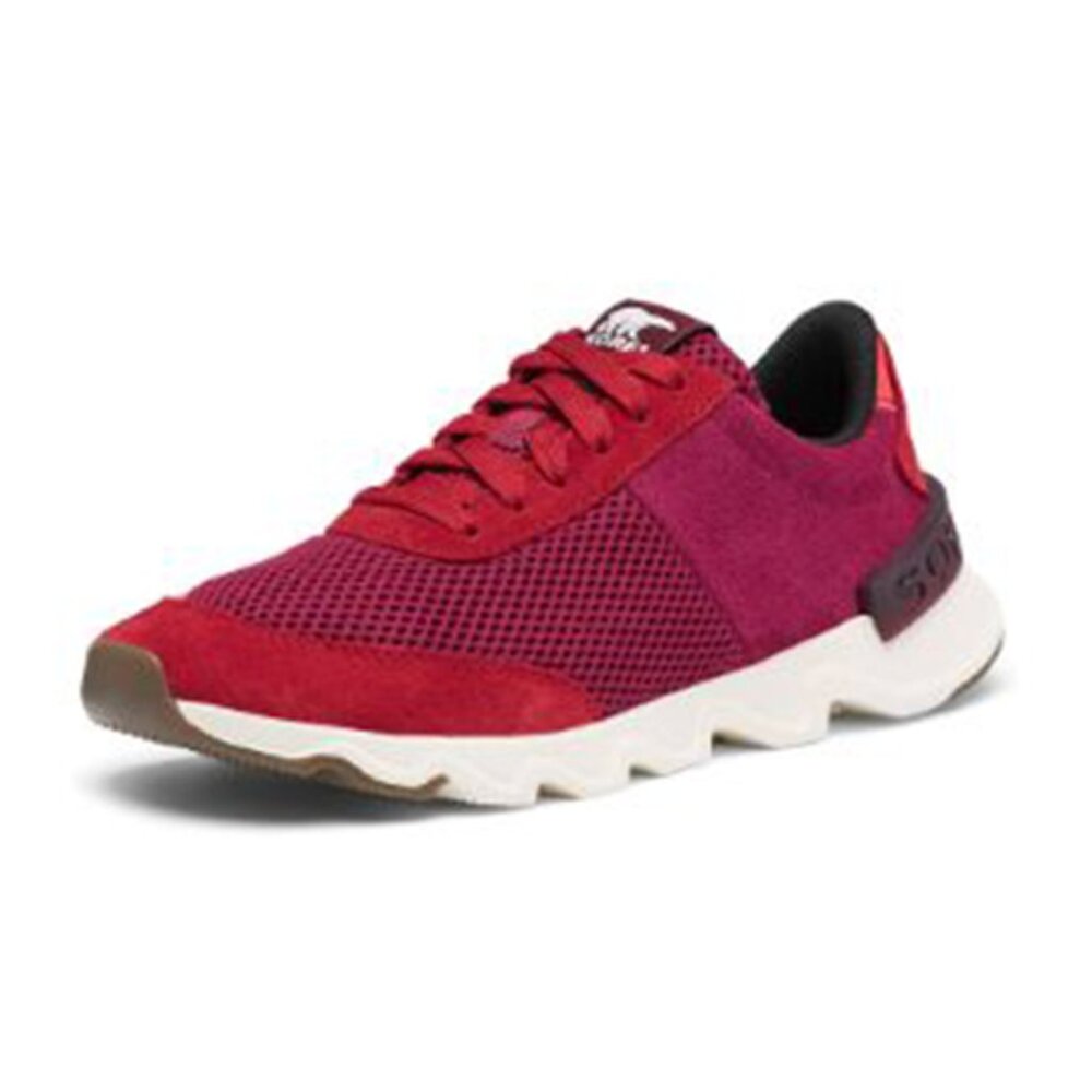 NWOB Sorel Kinetic Lite Lace Sneaker  - Size 7.5 - Red Dahlia - $130 Retail